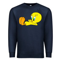 Navy tweety bird Premium Sweatshirt - DesigneFamous