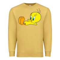 Antique Gold tweety bird Premium Sweatshirt - DesigneFamous