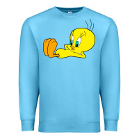 Ocean Blue tweety bird Premium Sweatshirt - DesigneFamous