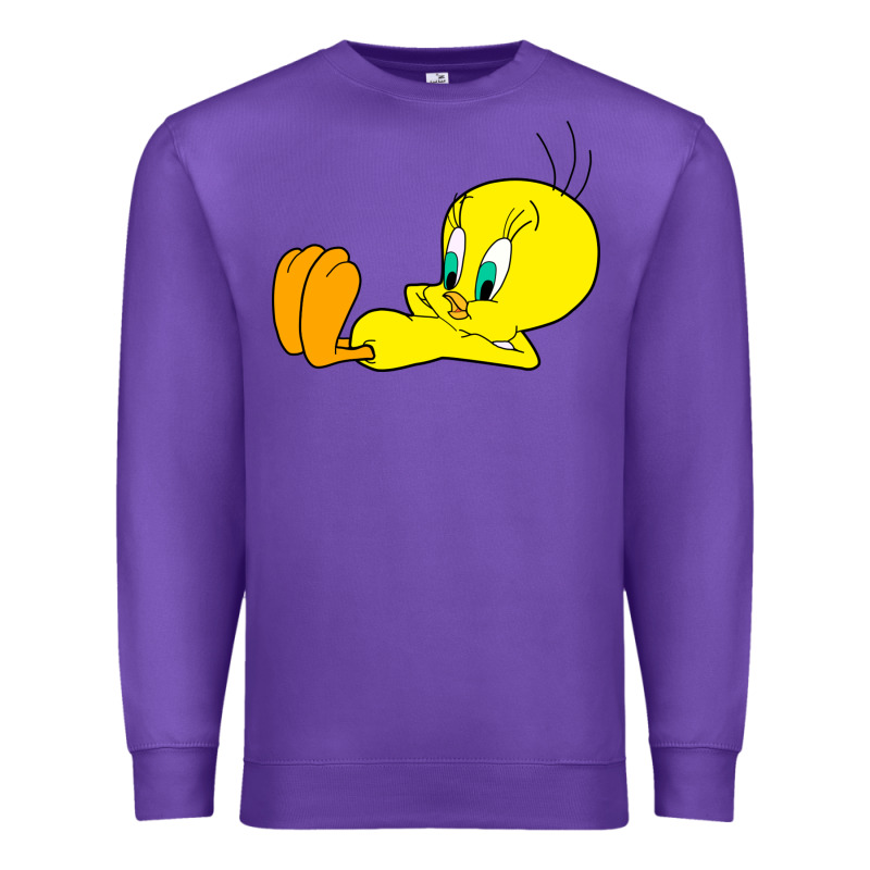 Tweety Bird Premium Sweatshirt by DesigneFamous | Teevron