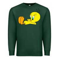 Sports Green tweety bird Premium Sweatshirt - DesigneFamous