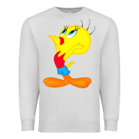 Dove Grey tweety bird Premium Sweatshirt - DesigneFamous