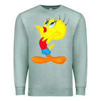 Seafoam tweety bird Premium Sweatshirt - DesigneFamous