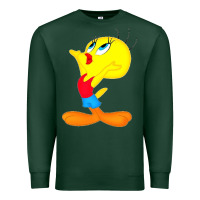 Sports Green tweety bird Premium Sweatshirt - DesigneFamous