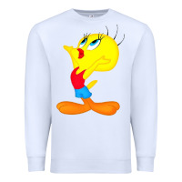 White tweety bird Premium Sweatshirt - DesigneFamous