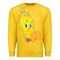 Lemon tweety bird Premium Sweatshirt - DesigneFamous