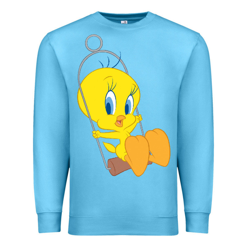 Tweety Bird Premium Sweatshirt by DesigneFamous | Teevron