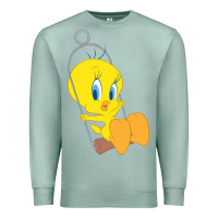 Seafoam tweety bird Premium Sweatshirt - DesigneFamous