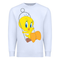 White tweety bird Premium Sweatshirt - DesigneFamous