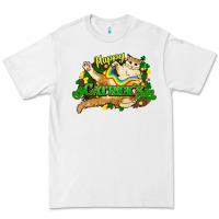 White St. Patrick's Day cat Premium Tee - HowdyJamesFarm