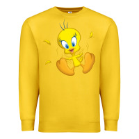 Lemon tweety bird Premium Sweatshirt - DesigneFamous