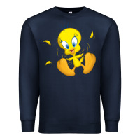 Navy tweety bird Premium Sweatshirt - DesigneFamous