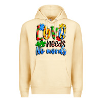 Pina Colada love needs no words Premium Hoodie - Artiststas