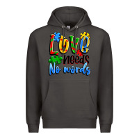 Smoke love needs no words Premium Hoodie - Artiststas