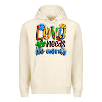 Tofu love needs no words Premium Hoodie - Artiststas
