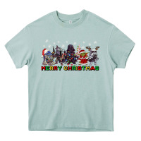 Arona merry christmas gnomies Heavy Core Tee - CowGirlArtShop