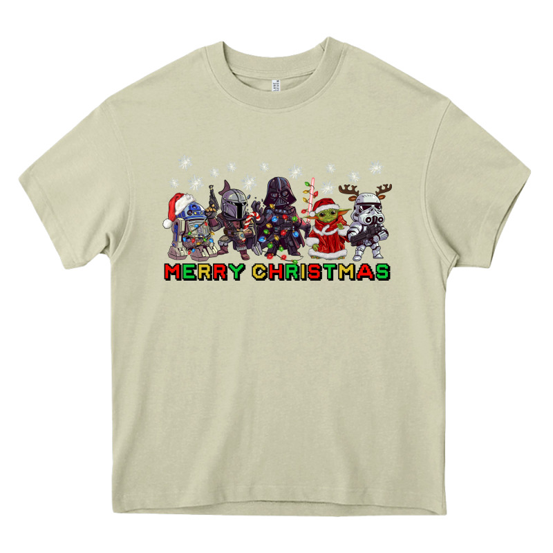 Merry Christmas Gnomies Heavy Core Tee by CowGirlArtShop | Teevron