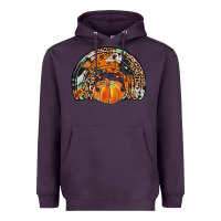 Plum western pumpkin fall rainbow Heavyweight Hoodie - JahusDesignShop