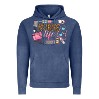 Vintage Denim Western Nurse Life Vintage Hoodie - LillyAllenDesigns