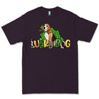 Plum lucky dog St. Patrick's Premium Tee - HowdyJamesFarm