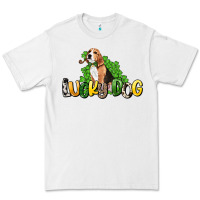 White lucky dog St. Patrick's Premium Tee - HowdyJamesFarm