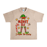 French Oak im the oldest elf i make the rules Urban Heavy Tee - FaDigitalArtStudio