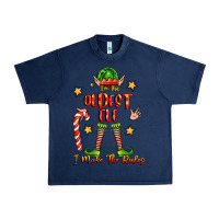 Navy im the oldest elf i make the rules Urban Heavy Tee - FaDigitalArtStudio