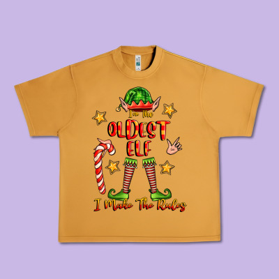 Im The Oldest Elf I Make The Rules Urban Heavy Tee Designed By Fadigitalartstudio