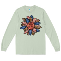 Matcha american sunflower Long Sleeve Tee - BundleAndBundleShop