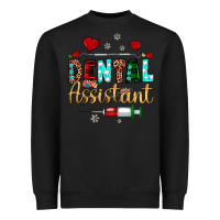 Black Christmas dental assistant Heavyweight Sweatshirt - JahusDesignShop