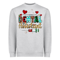 Christmas Dental Assistant Heavyweight Sweatshirt | Teevron