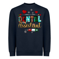 Navy Christmas dental assistant Heavyweight Sweatshirt - JahusDesignShop