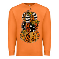 Carrot leopard pumpkin polka dot sunflower Premium Sweatshirt - JahusDesignShop