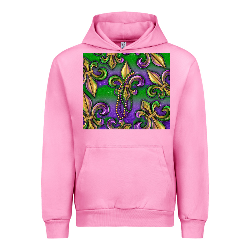 Mardi Gras Fleur De Lis Urban Hoodie by RanaPortraitStore | Teevron