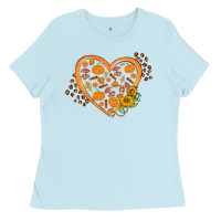 Western Autumn Heart Ladies Tee | Teevron