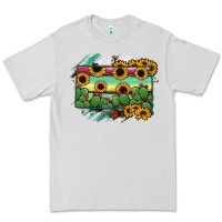 Dove Grey south Dakota State Map Premium Tee - RanaPortraitStore