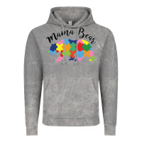 Cloud Rock mama bear Vintage Hoodie - CowhideDigitalArt