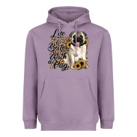 Lavender life is better with a pug Heavyweight Hoodie - JahusDesignShop