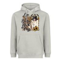 Moon Dust life is better with a pug Heavyweight Hoodie - JahusDesignShop