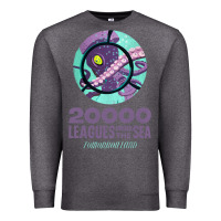 Charcoal Heather 20000 leagues under the sea   movie Premium Sweatshirt - DesigneFamous