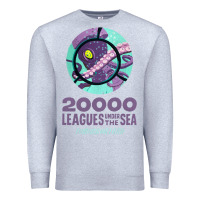 Heather Grey 20000 leagues under the sea   movie Premium Sweatshirt - DesigneFamous