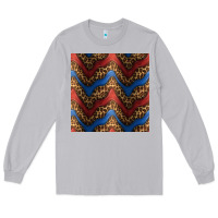 Moon Dust leopard 4th of july seamless pattern Long Sleeve Tee - BundleAndBundleShop