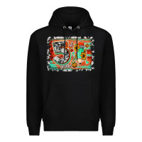 Black western back to school 5th grade 2 Premium Hoodie - Jasminsmagicworld