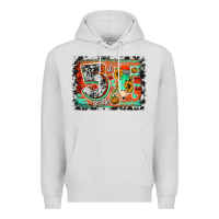 Dove Grey western back to school 5th grade 2 Premium Hoodie - Jasminsmagicworld