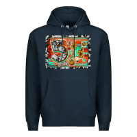 Navy western back to school 5th grade 2 Premium Hoodie - Jasminsmagicworld