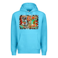 Ocean Blue western back to school 5th grade 2 Premium Hoodie - Jasminsmagicworld