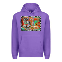 Purple western back to school 5th grade 2 Premium Hoodie - Jasminsmagicworld