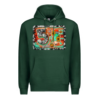 Sports Green western back to school 5th grade 2 Premium Hoodie - Jasminsmagicworld