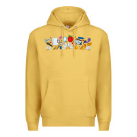 Antique Gold Best Teacher Ever Premium Hoodie - CowhideDigitalArt