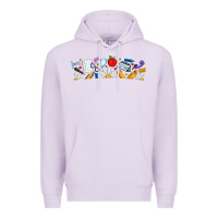 Lilac Best Teacher Ever Premium Hoodie - CowhideDigitalArt